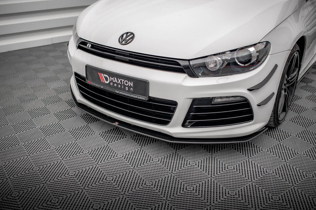 Prelungire splitter bara fata Volkswagen Scirocco R Mk3 2008-2014 v10 - Maxton Design