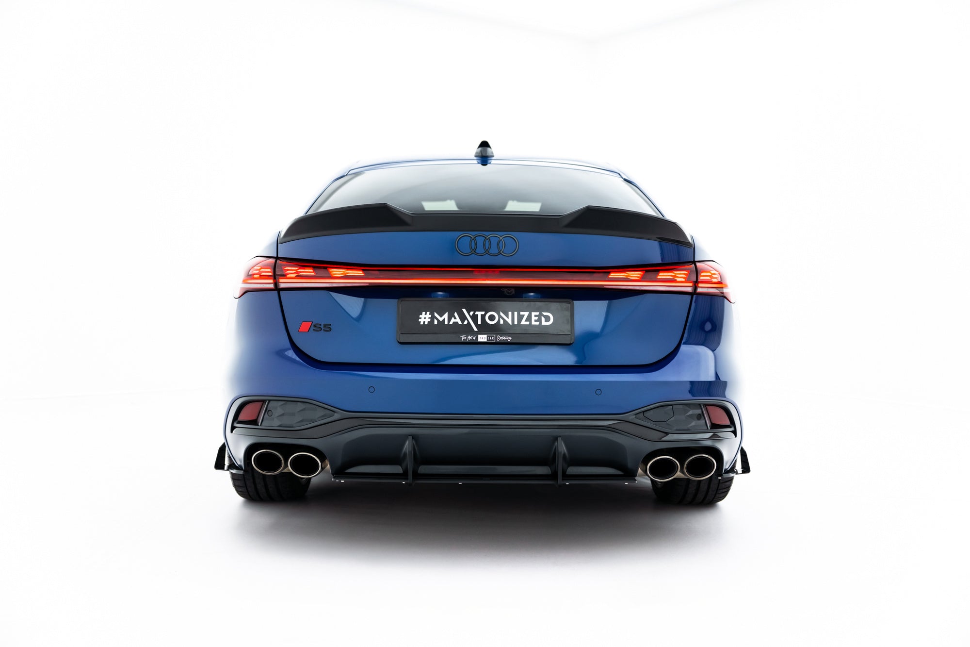 Prelungire difuzor bara spate Audi S5 Sedan / Avant B10 2024- v1 - Maxton Design