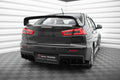 Prelungire difuzor bara spate Mitsubishi Lancer EVO X 2007-2015 v3 - Maxton Design