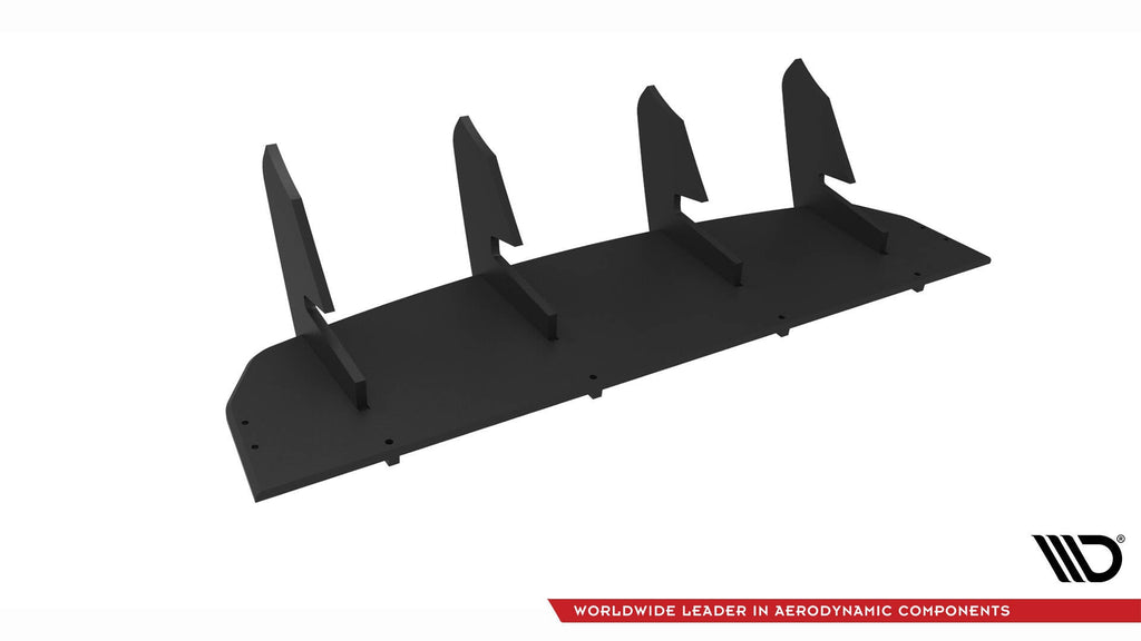 Prelungire difuzor bara spate Nissan GTR R35 Facelift 2016-2022 v6 - Maxton Design