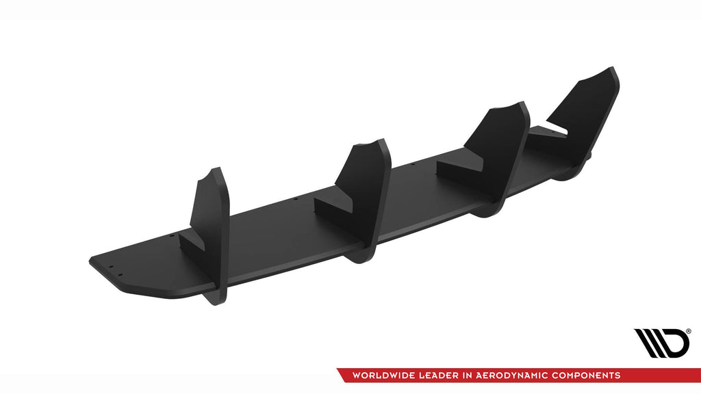 Prelungire difuzor bara spate Nissan GTR R35 Facelift 2016-2022 v6 - Maxton Design