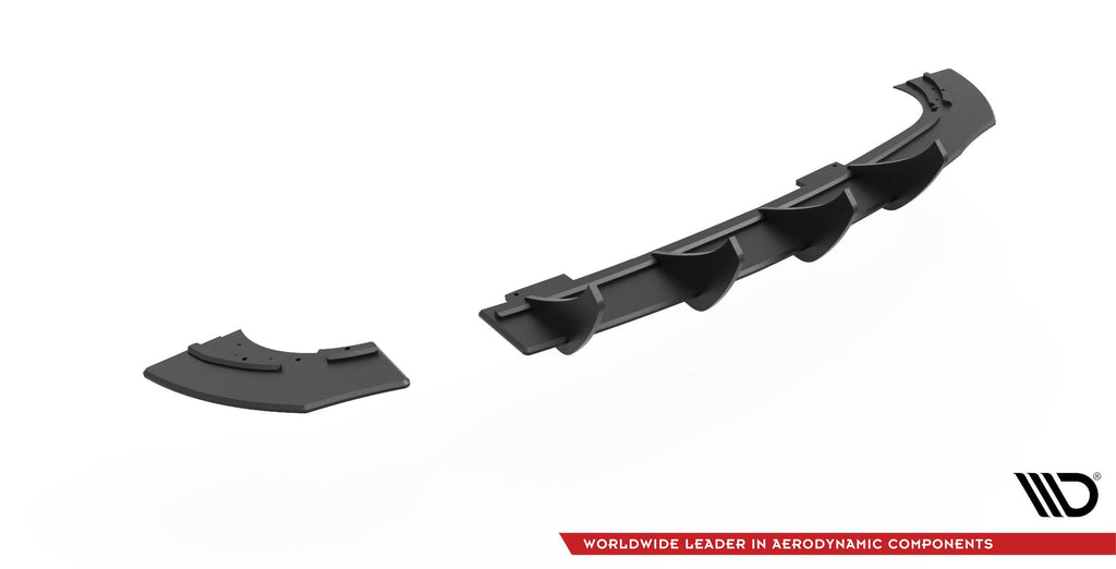 Prelungire difuzor bara spate Opel Astra J GTC OPC-Line 2011-2018 v4 - Maxton Design