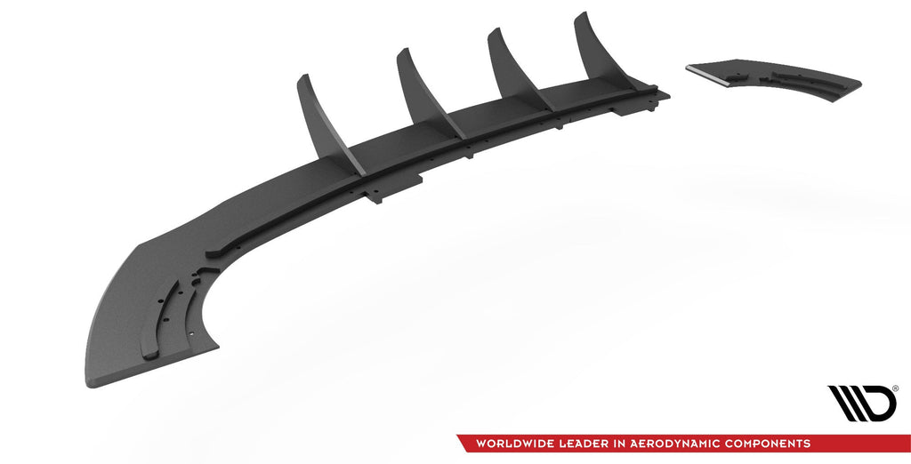 Prelungire difuzor bara spate Opel Astra J GTC OPC-Line 2011-2018 v4 - Maxton Design