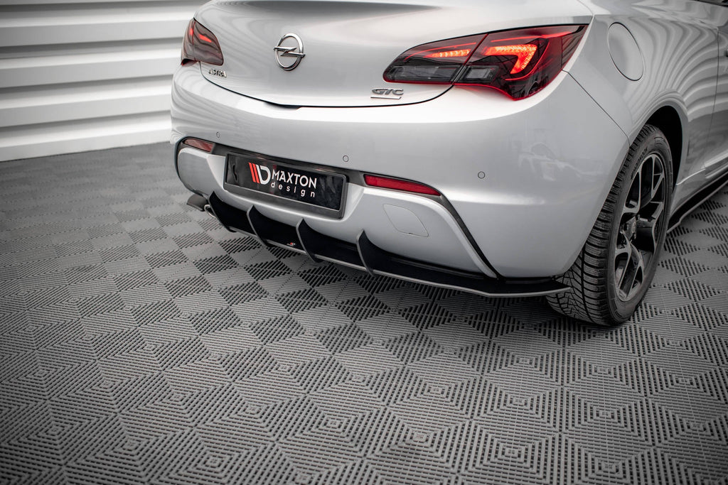 Prelungire difuzor bara spate Opel Astra J GTC OPC-Line 2011-2018 v4 - Maxton Design