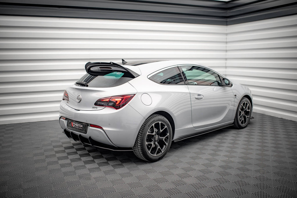 Prelungire difuzor bara spate Opel Astra J GTC OPC-Line 2011-2018 v4 - Maxton Design