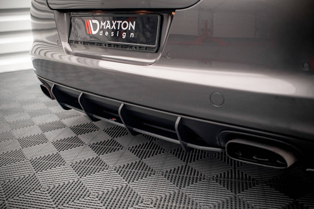 Prelungire difuzor bara spate Porsche Panamera / Panamera Diesel 970 2009-2013 v3 - Maxton Design
