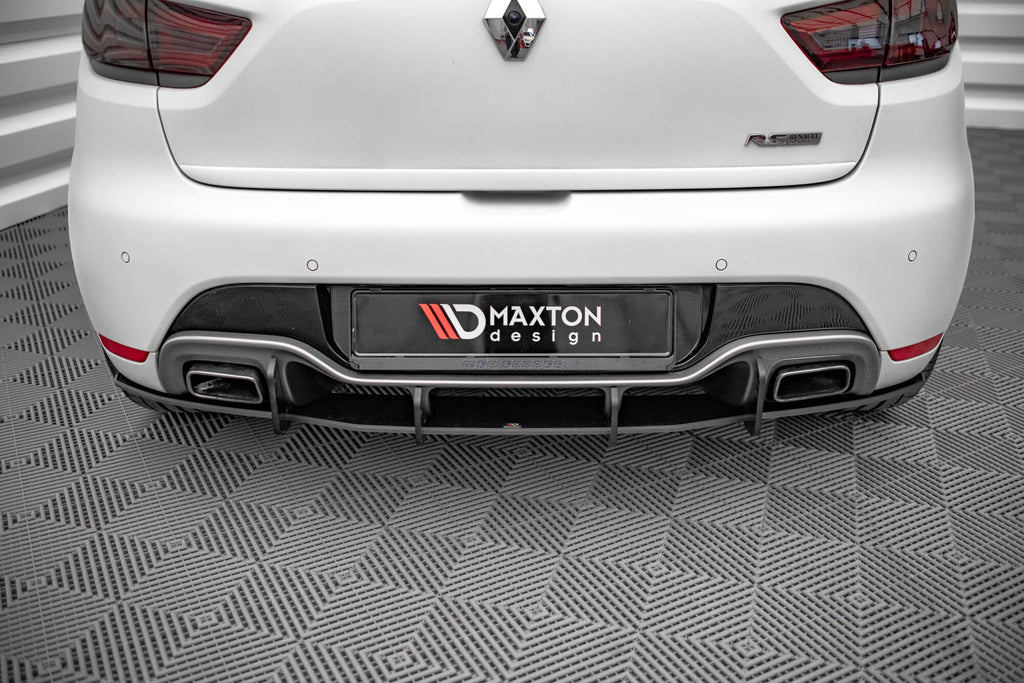 Prelungire difuzor bara spate Renault Clio RS Mk4 2013-2019 v5 - Maxton Design