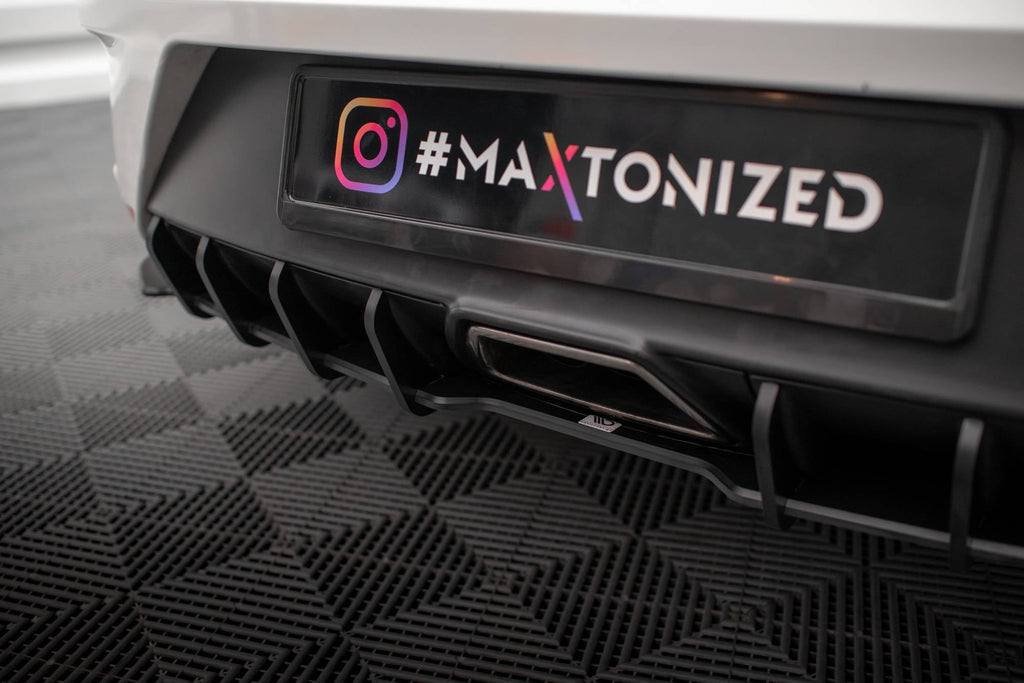 Prelungire difuzor bara spate Seat Ibiza Sport Coupe Mk4 2008-2012 v3 - Maxton Design