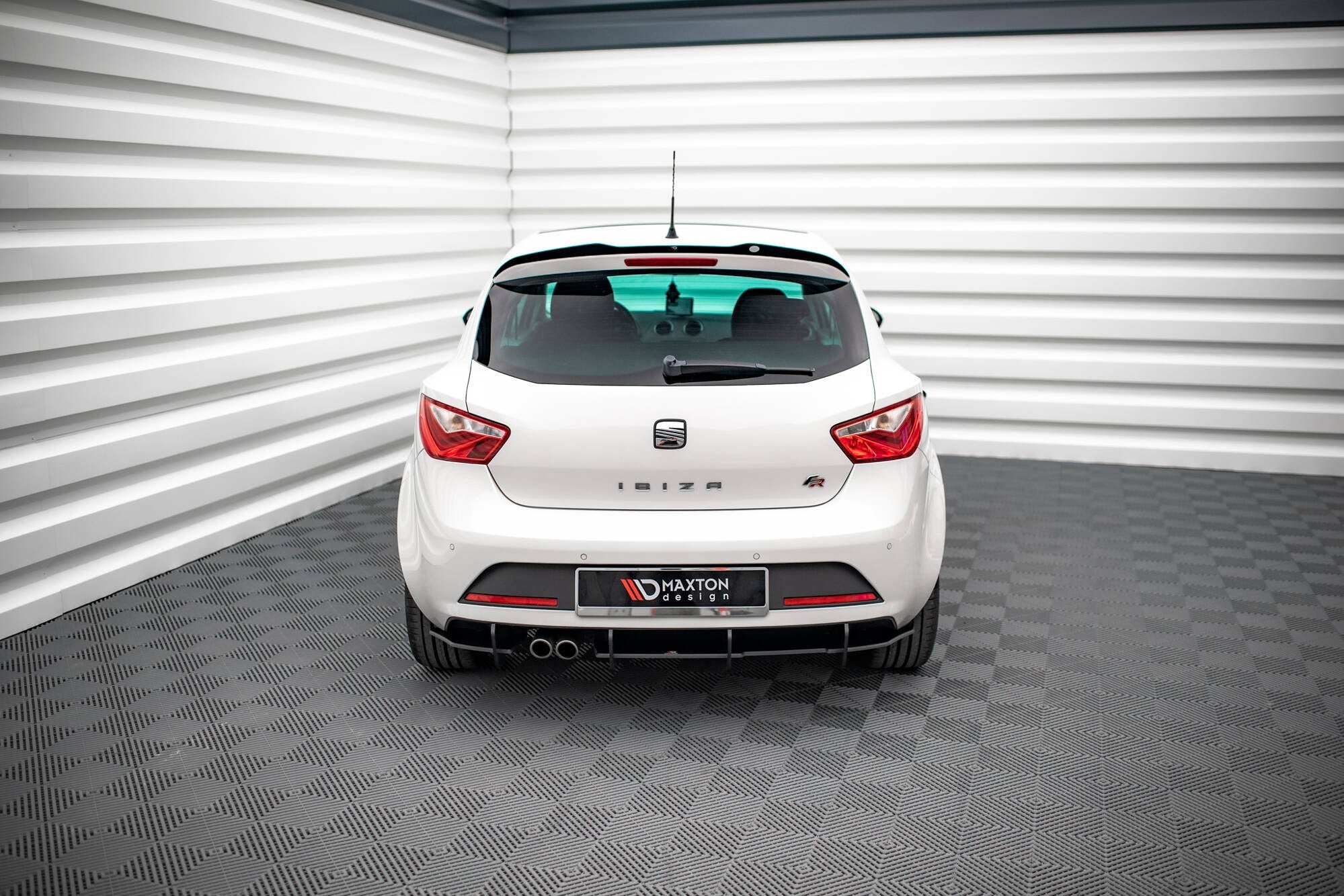Prelungire difuzor bara spate Seat Ibiza FR SC Mk4 Facelift 2012-2017 v2 - Maxton Design