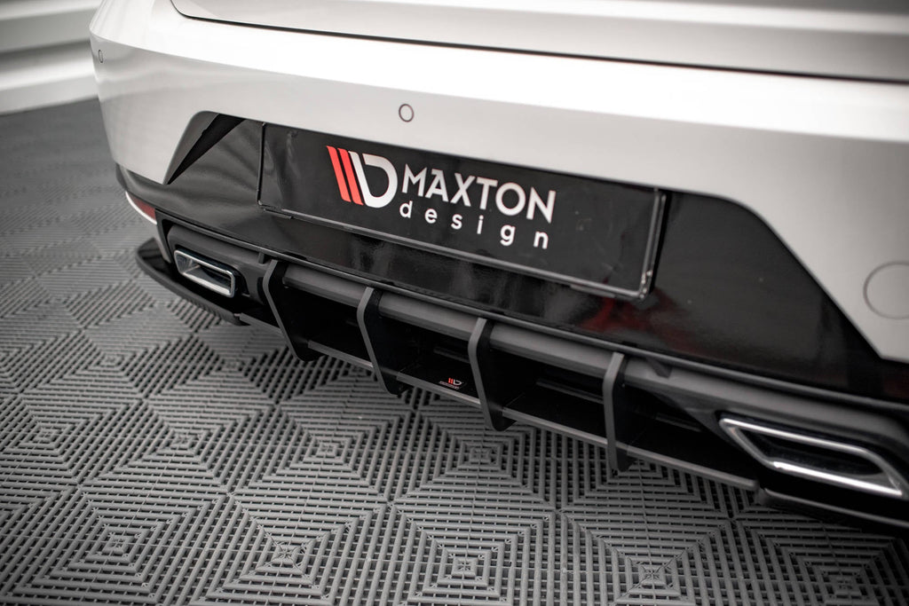 Prelungire difuzor bara spate Seat Ibiza Mk5 2017-2021 v3 - Maxton Design