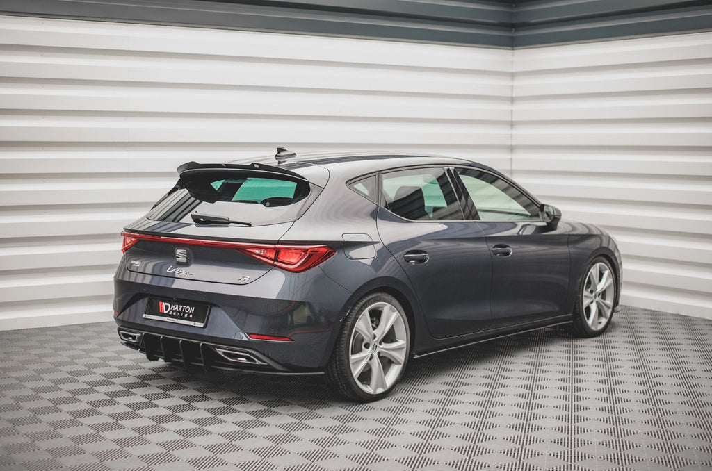 Prelungire difuzor bara spate Seat Leon FR Hatchback Mk4 2020- v24 - Maxton Design