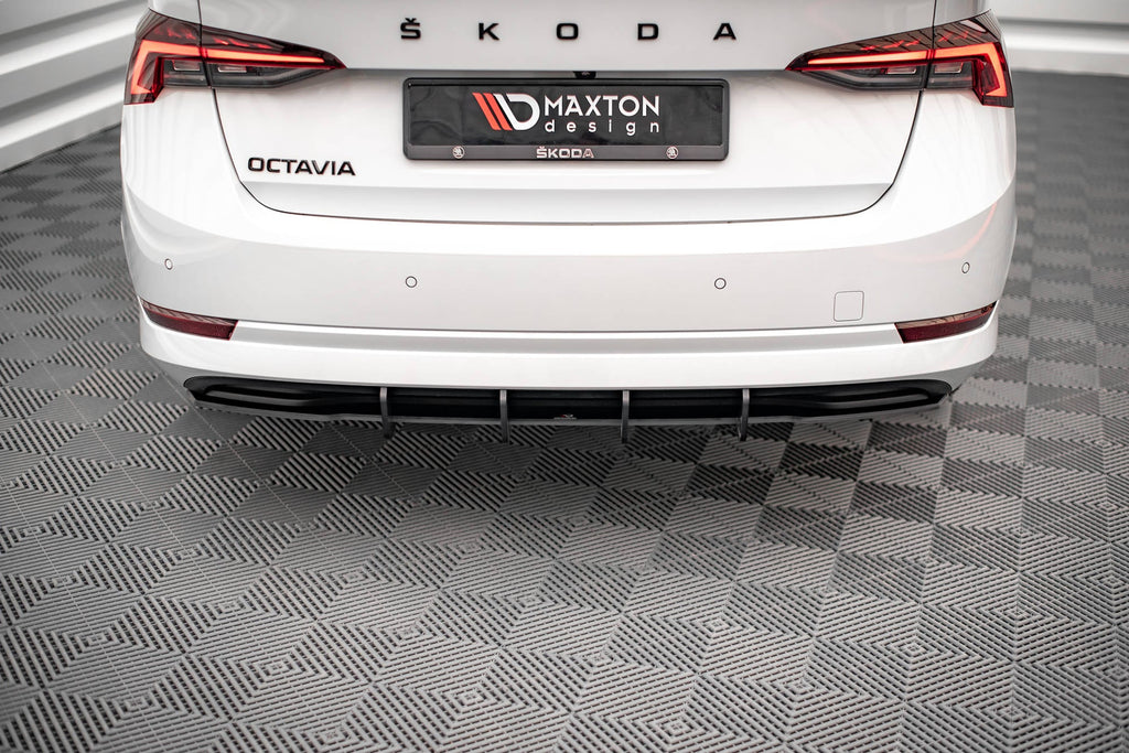 Prelungire difuzor bara spate Skoda Octavia Mk4 2019- v12 - Maxton Design