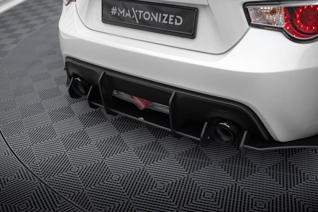 Prelungire difuzor bara spate Subaru BRZ Mk1 Facelift 2017-2020 v4 - Maxton Design
