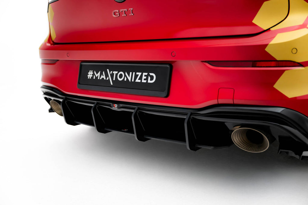 Prelungire difuzor bara spate Volkswagen Golf GTI Clubsport Mk8 Facelift 2024- v53 - Maxton Design