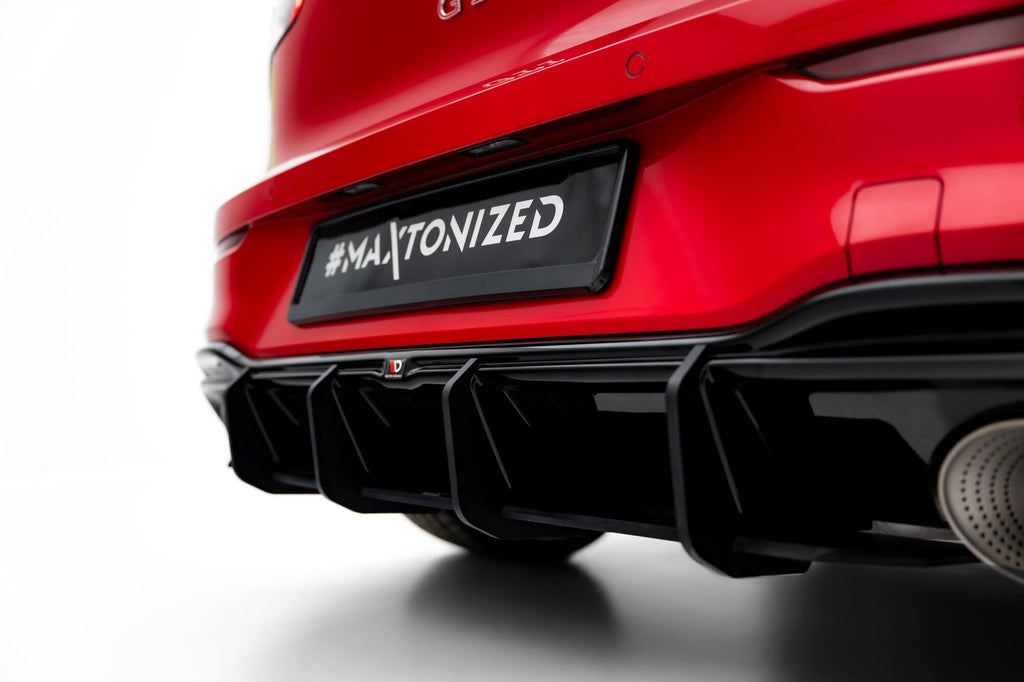 Prelungire difuzor bara spate Volkswagen Golf GTI Clubsport Mk8 Facelift 2024- v53 - Maxton Design