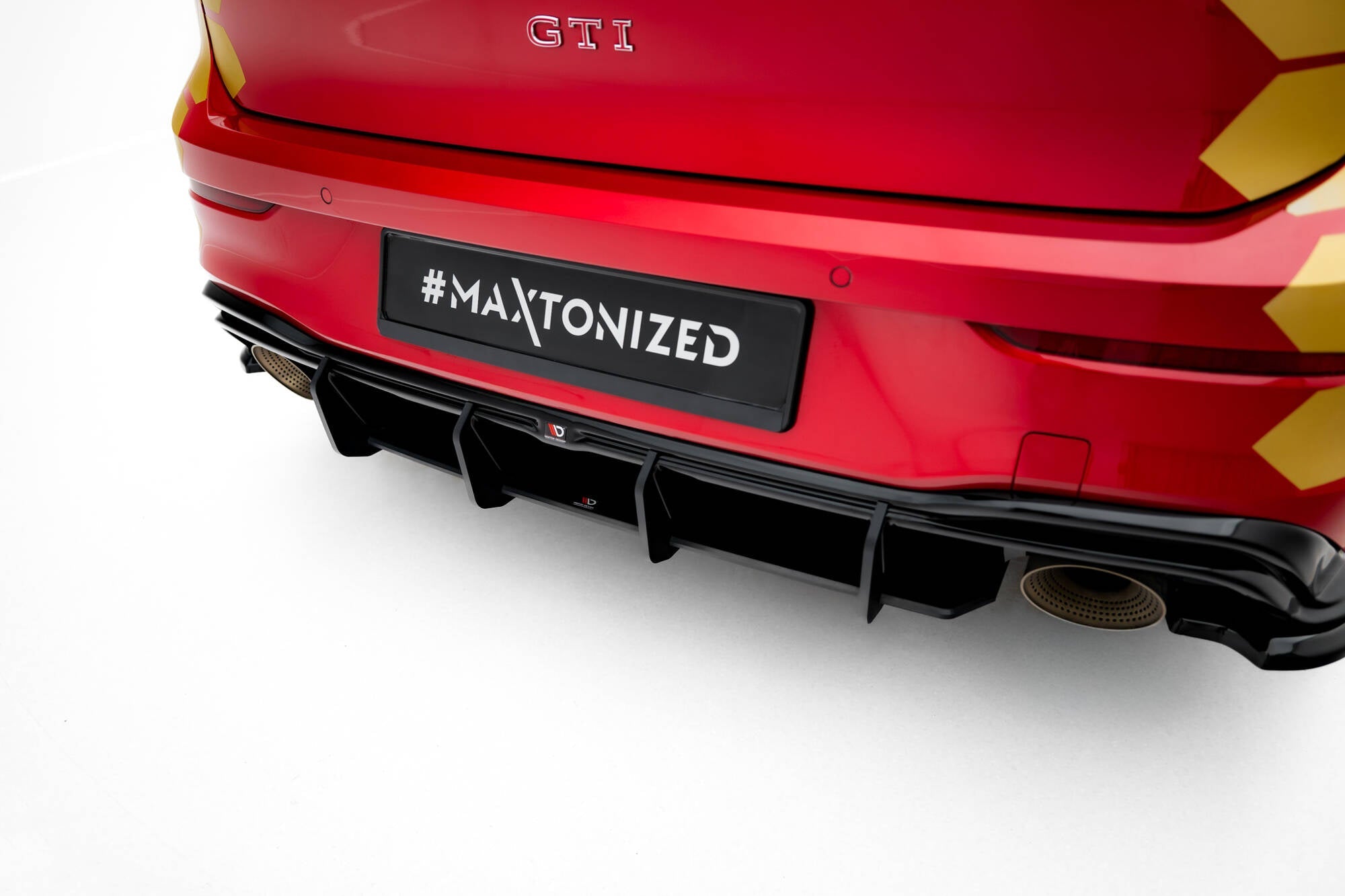 Prelungire difuzor bara spate Volkswagen Golf GTI Clubsport Mk8 Facelift 2024- v53 - Maxton Design