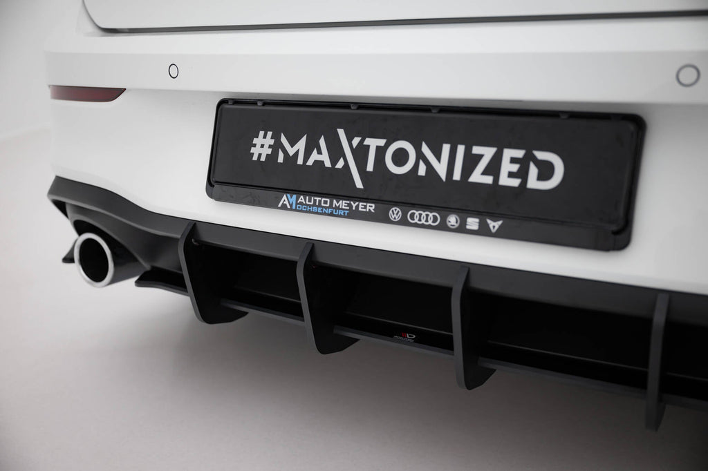 Prelungire difuzor bara spate Volkswagen Golf 8 GTI 2020- v13 - Maxton Design