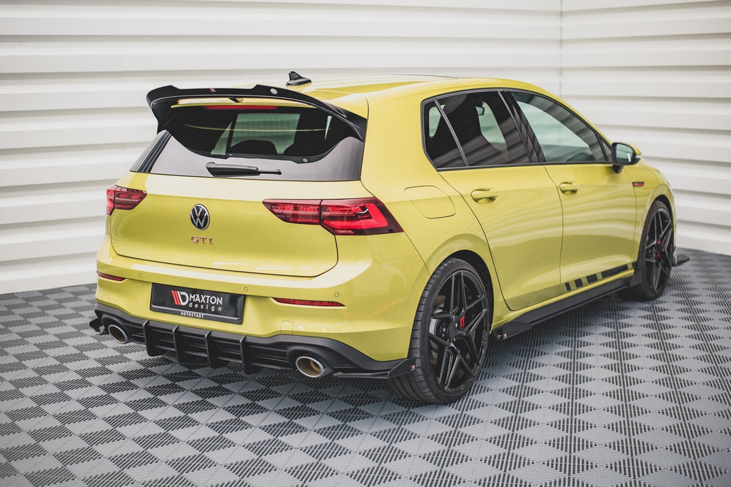 Prelungire difuzor bara spate Volkswagen Golf 8 GTI Clubsport 2020- v26 - Maxton Design