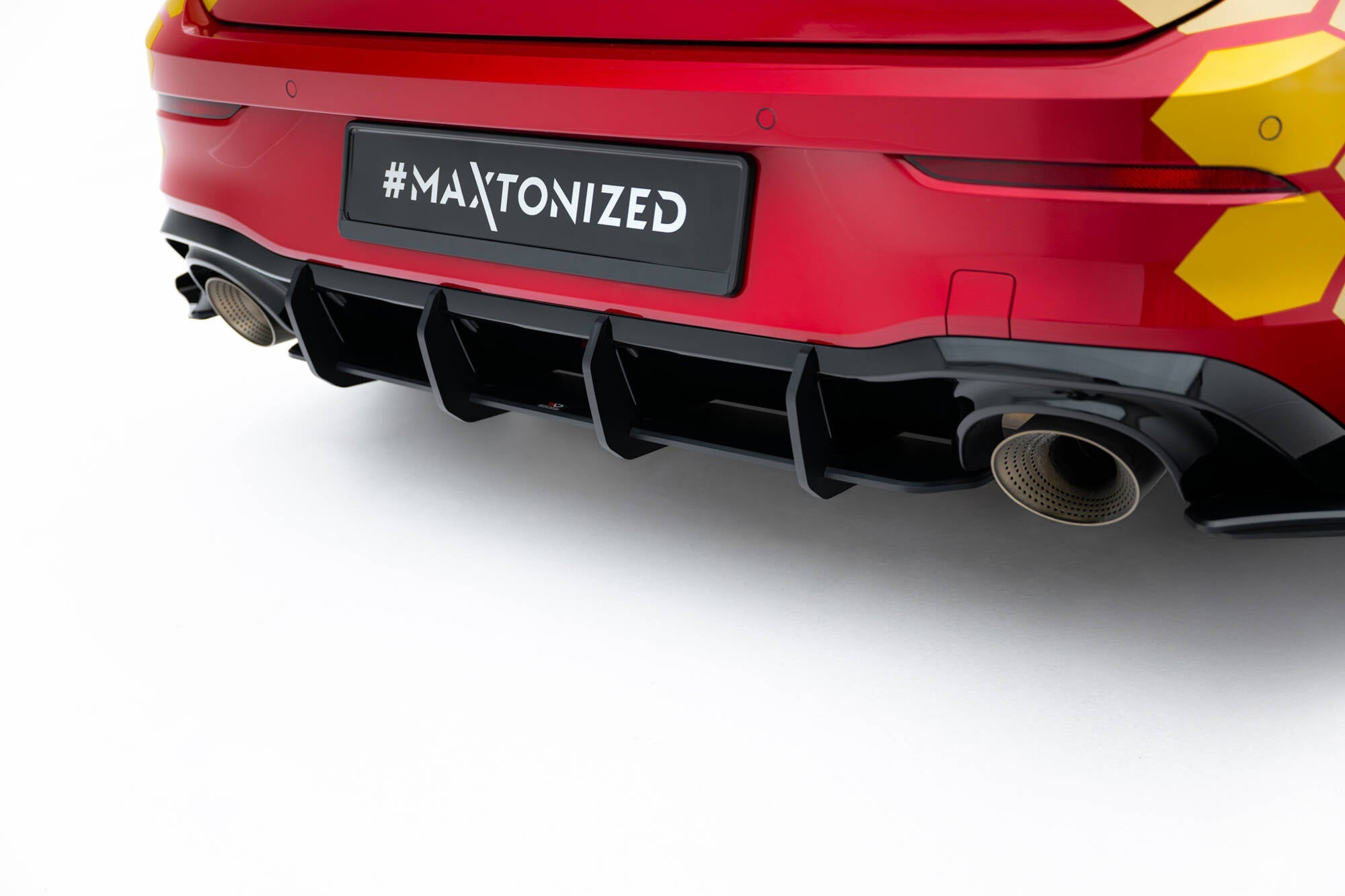 Prelungire difuzor bara spate Volkswagen Golf GTI Clubsport Mk8 Facelift 2024- v54 - Maxton Design