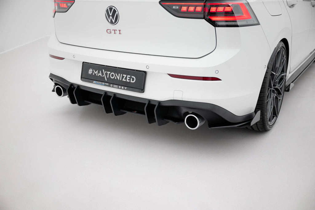 Prelungire difuzor bara spate Volkswagen Golf 8 GTI 2020- v14 - Maxton Design