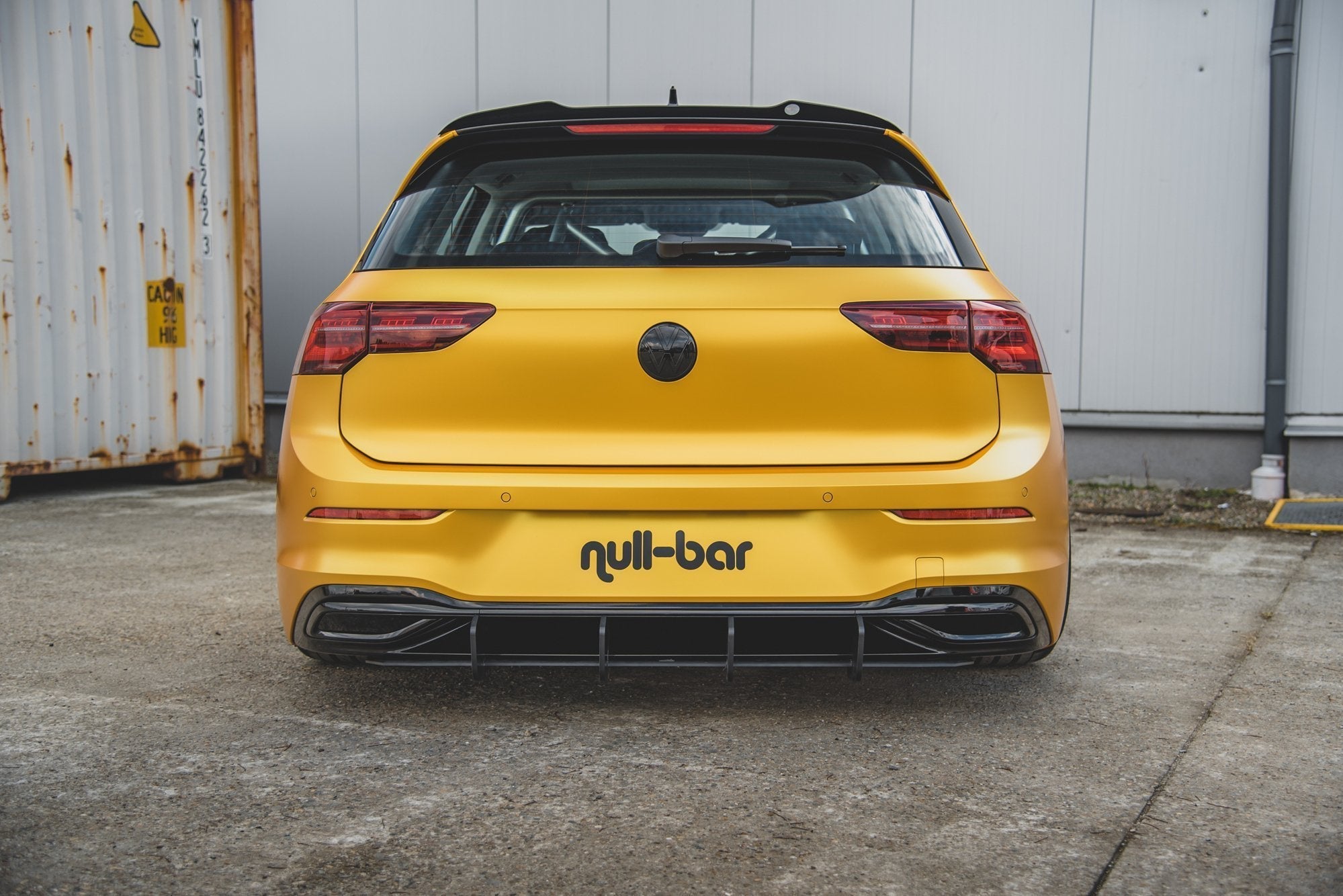 Prelungire difuzor bara spate Volkswagen Golf 8 2019- v9 - Maxton Design