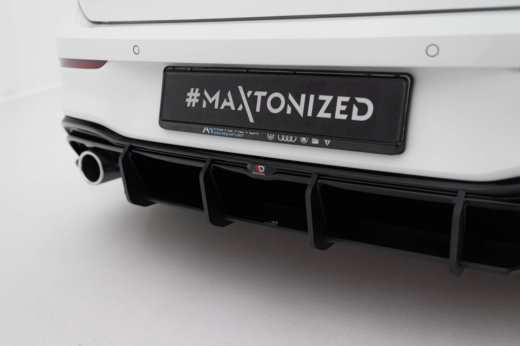 Prelungire difuzor bara spate Volkswagen Golf GTI Mk8 2019- v47 - Maxton Design