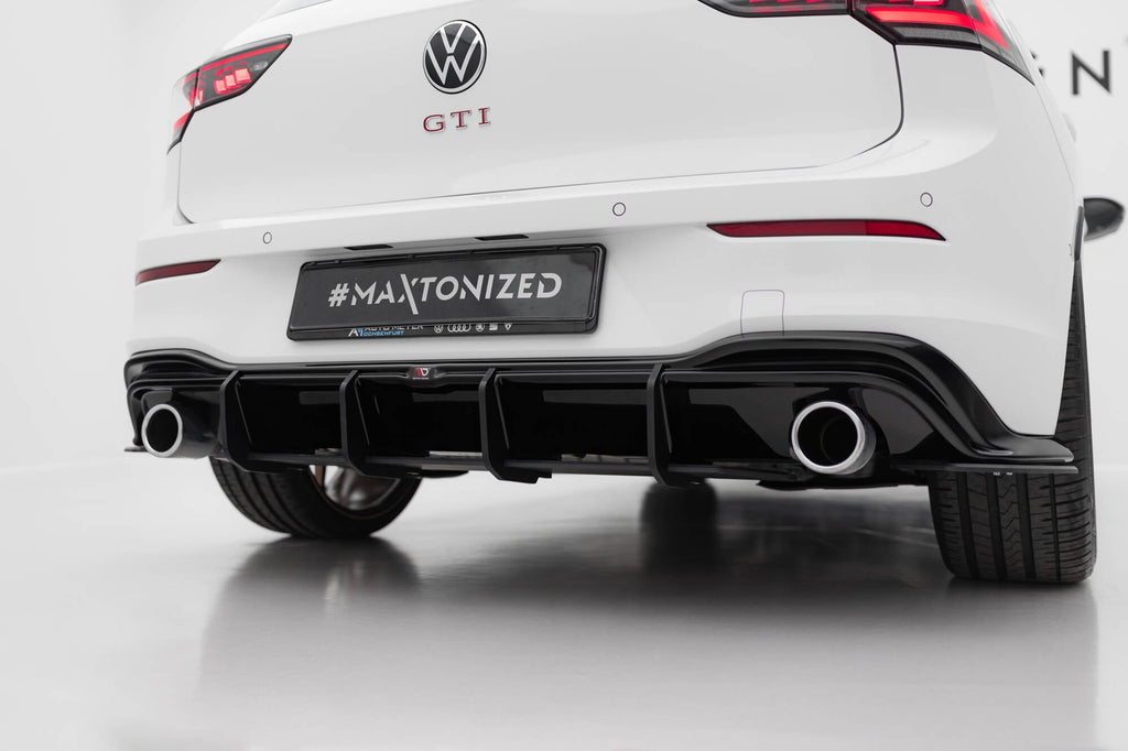 Prelungire difuzor bara spate Volkswagen Golf GTI Mk8 2019- v47 - Maxton Design