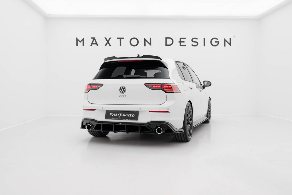 Prelungire difuzor bara spate Volkswagen Golf GTI Mk8 2019- v48 - Maxton Design