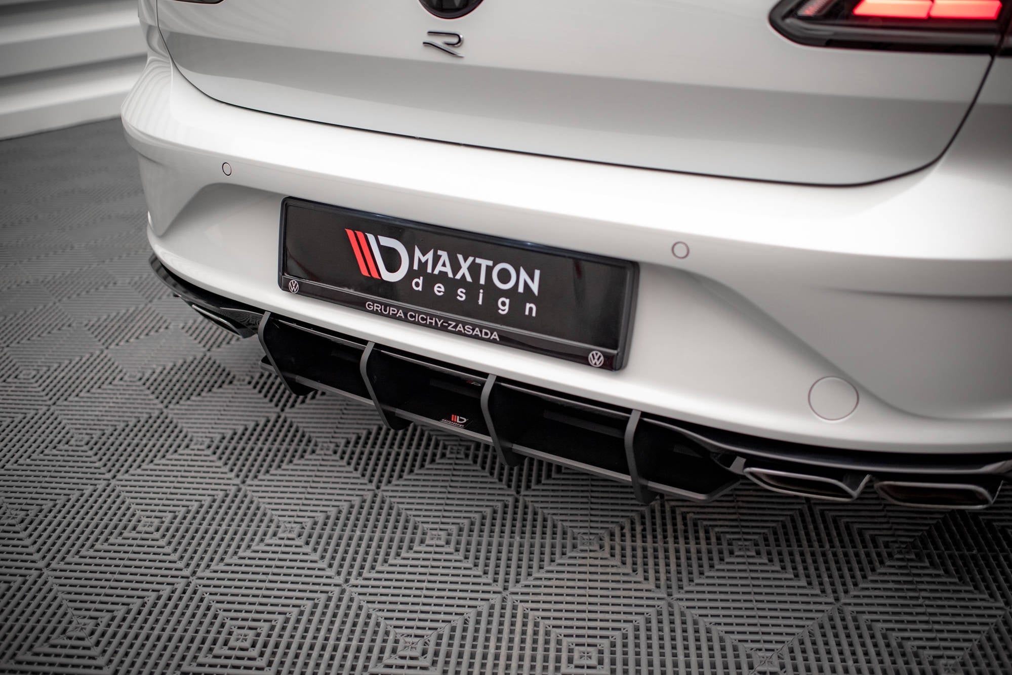 Prelungire difuzor bara spate Volkswagen Arteon R 2020- v13 - Maxton Design