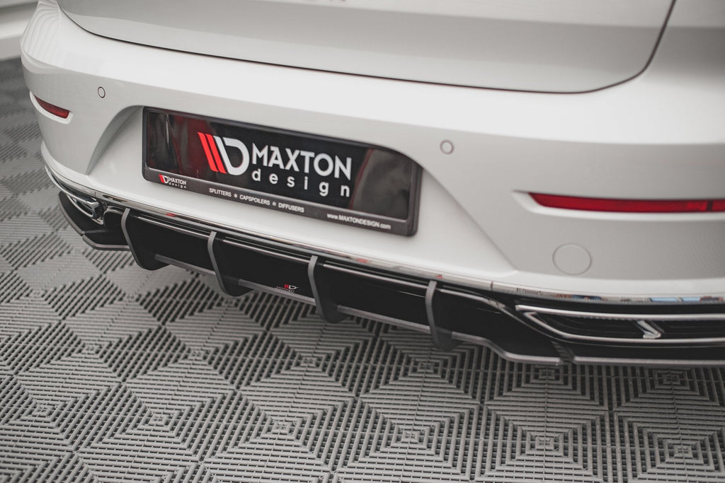 Prelungire difuzor bara spate Volkswagen Arteon R-Line Facelift 2020- v9 - Maxton Design