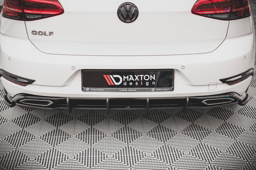 Prelungire difuzor bara spate Volkswagen Golf 7 R-Line Facelift 2017-2019 v31 - Maxton Design