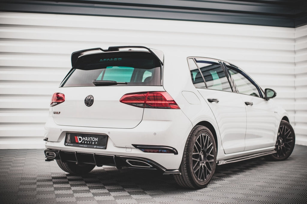 Prelungire difuzor bara spate Volkswagen Golf 7 R-Line Facelift 2017-2019 v31 - Maxton Design