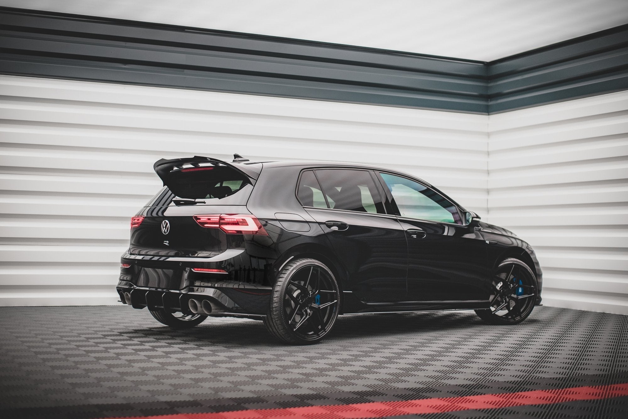Prelungire difuzor bara spate Volkswagen Golf R Mk8 2020- v37 - Maxton Design