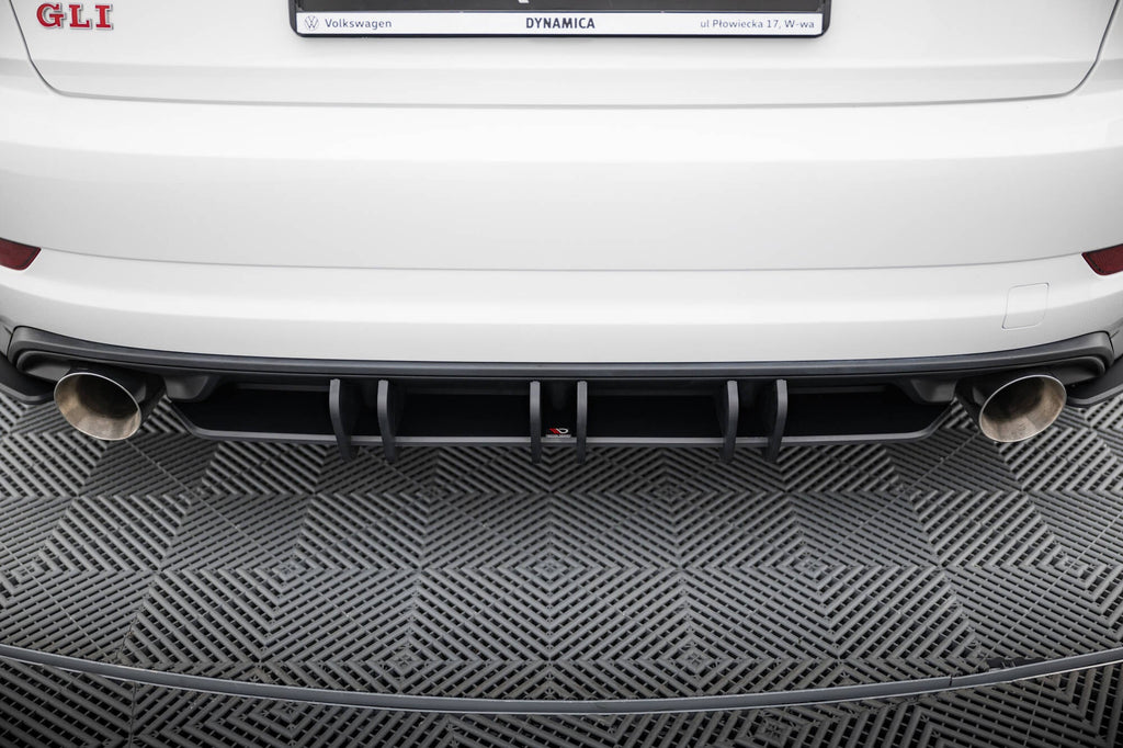 Prelungire difuzor bara spate Volkswagen Jetta GLI Mk7 2018-2021 v1 - Maxton Design