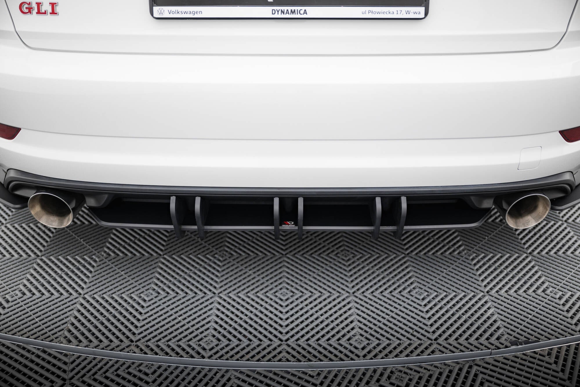 Prelungire difuzor bara spate Volkswagen Jetta GLI Mk7 2018-2021 v1 - Maxton Design