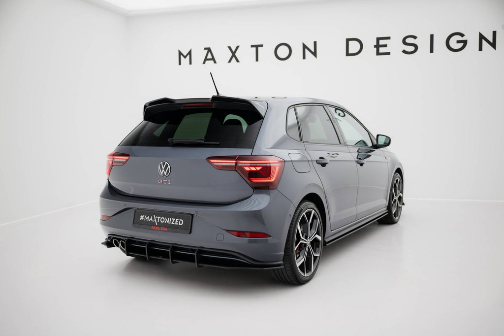 Prelungire difuzor bara spate Volkswagen Polo GTI Mk6 Facelift 2021- v14 - Maxton Design
