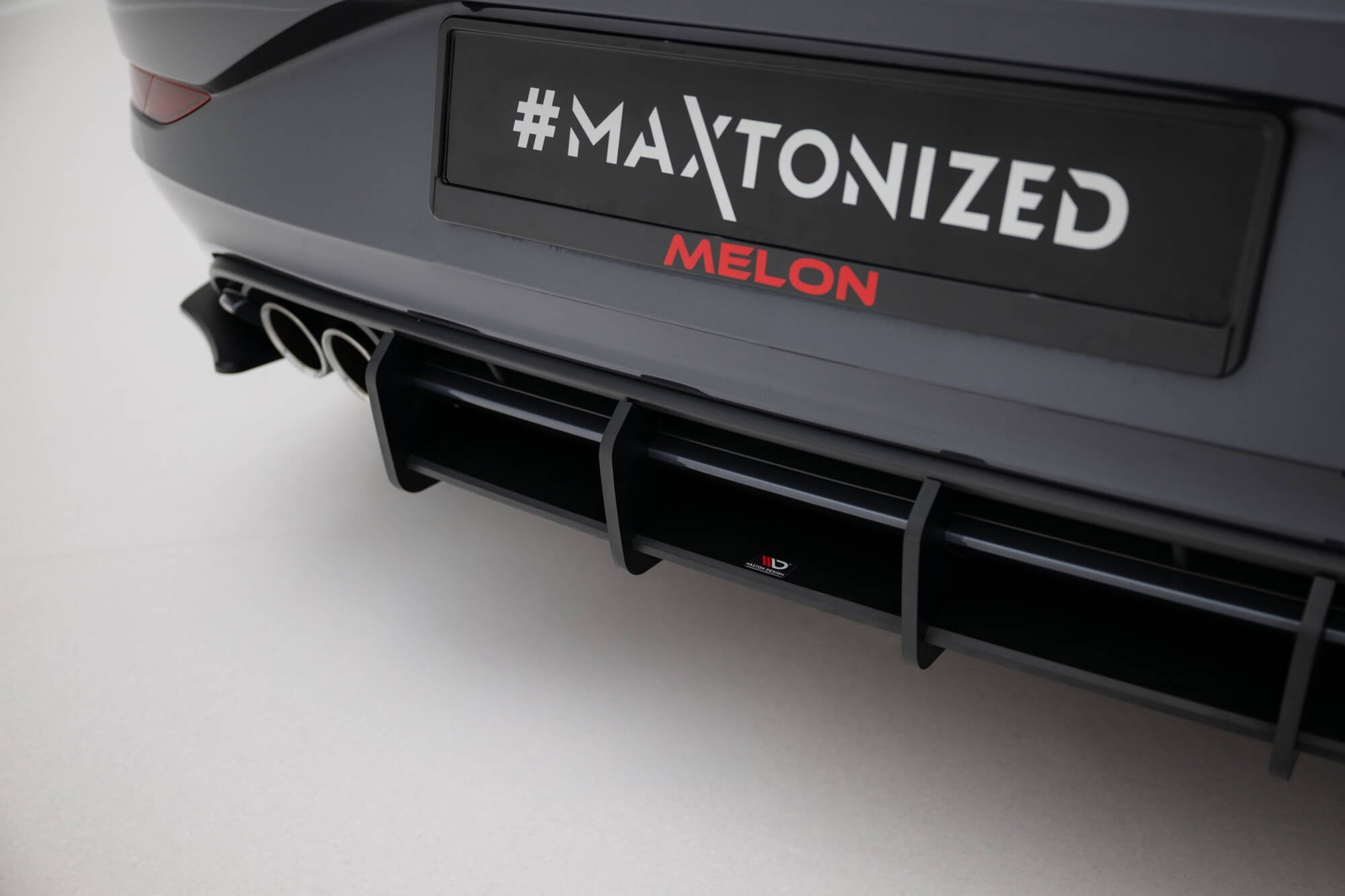 Prelungire difuzor bara spate Volkswagen Polo GTI Mk6 Facelift 2021- v14 - Maxton Design