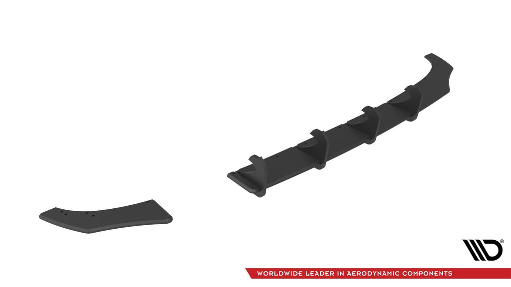 Prelungire difuzor bara spate Volkswagen Polo GTI Mk6 Facelift 2021- v14 - Maxton Design