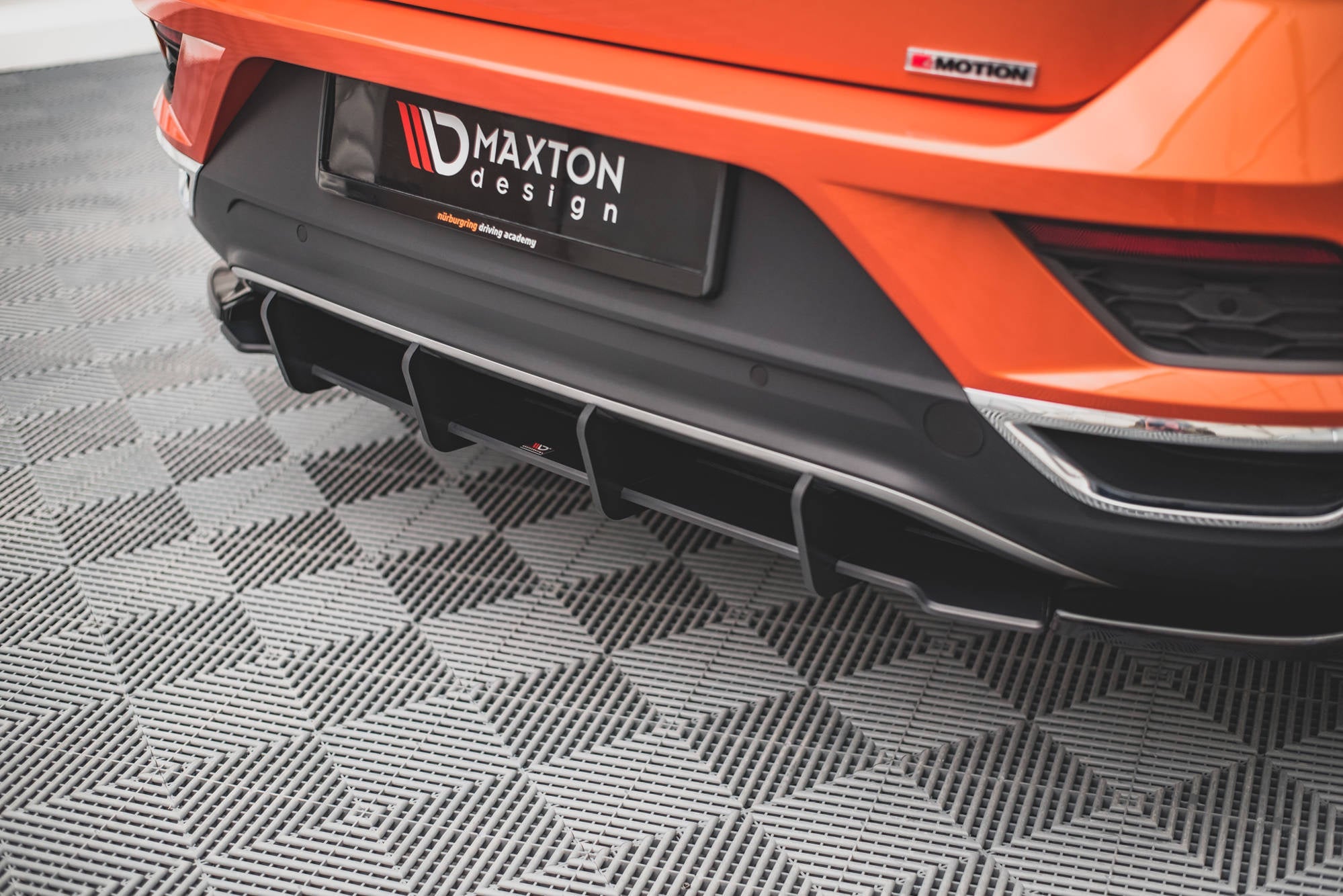 Prelungire difuzor bara spate Volkswagen T-Roc Mk1 2017- v3 - Maxton Design
