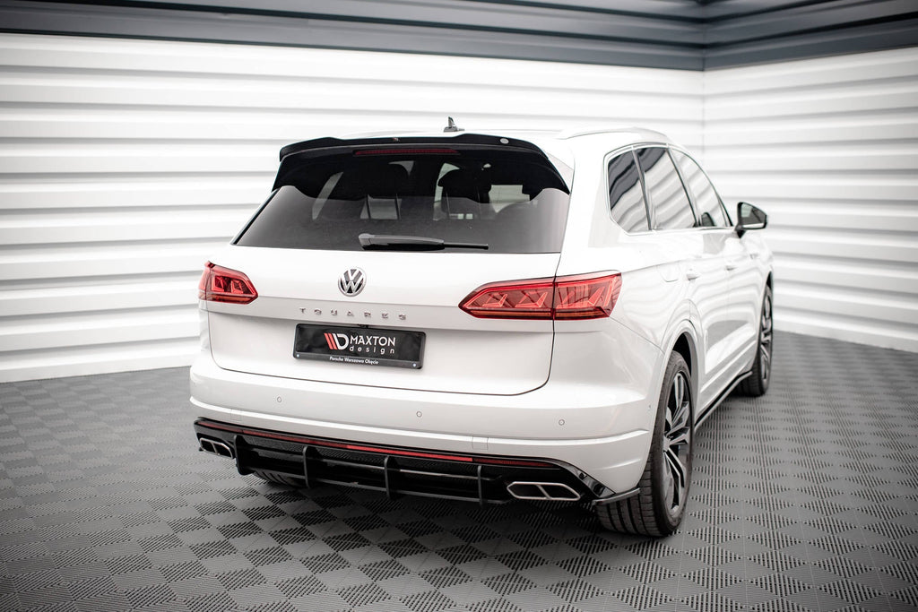 Prelungire difuzor bara spate Volkswagen Touareg R-Line Mk3 2018- v3 - Maxton Design