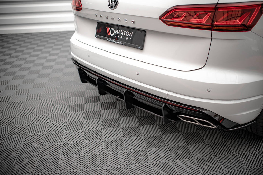 Prelungire difuzor bara spate Volkswagen Touareg R-Line Mk3 2018- v3 - Maxton Design
