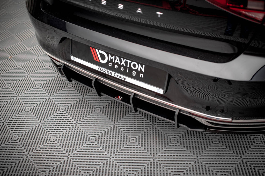 Prelungire difuzor bara spate Volkswagen Passat B8 Facelift 2019- v9 - Maxton Design