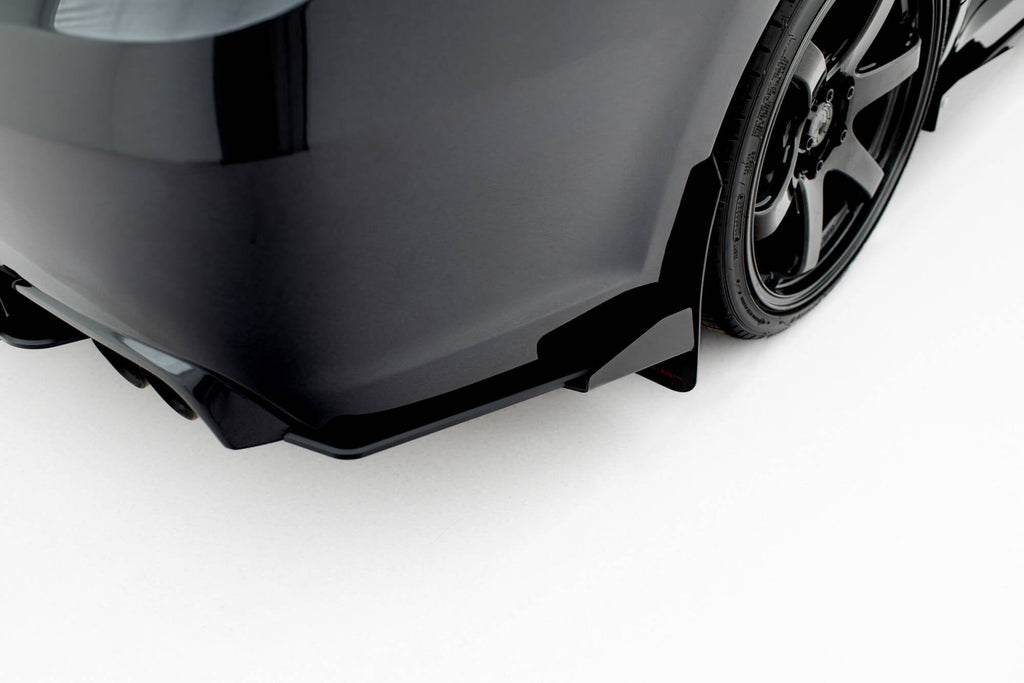 Prelungire splitter bara spate si flapsuri Subaru Impreza WRX STI Mk3 Facelift 2011-2014 v10 - Maxton Design