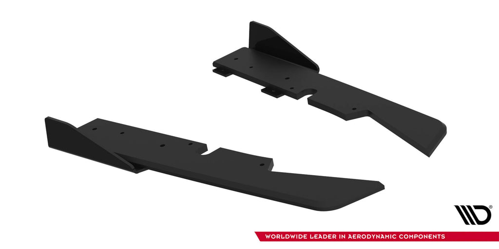 Prelungire splitter bara spate si flapsuri Subaru Impreza WRX STI Mk3 Facelift 2011-2014 v10 - Maxton Design