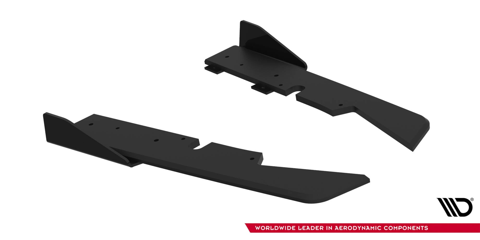 Prelungire splitter bara spate si flapsuri Subaru Impreza WRX STI Mk3 Facelift 2011-2014 v10 - Maxton Design