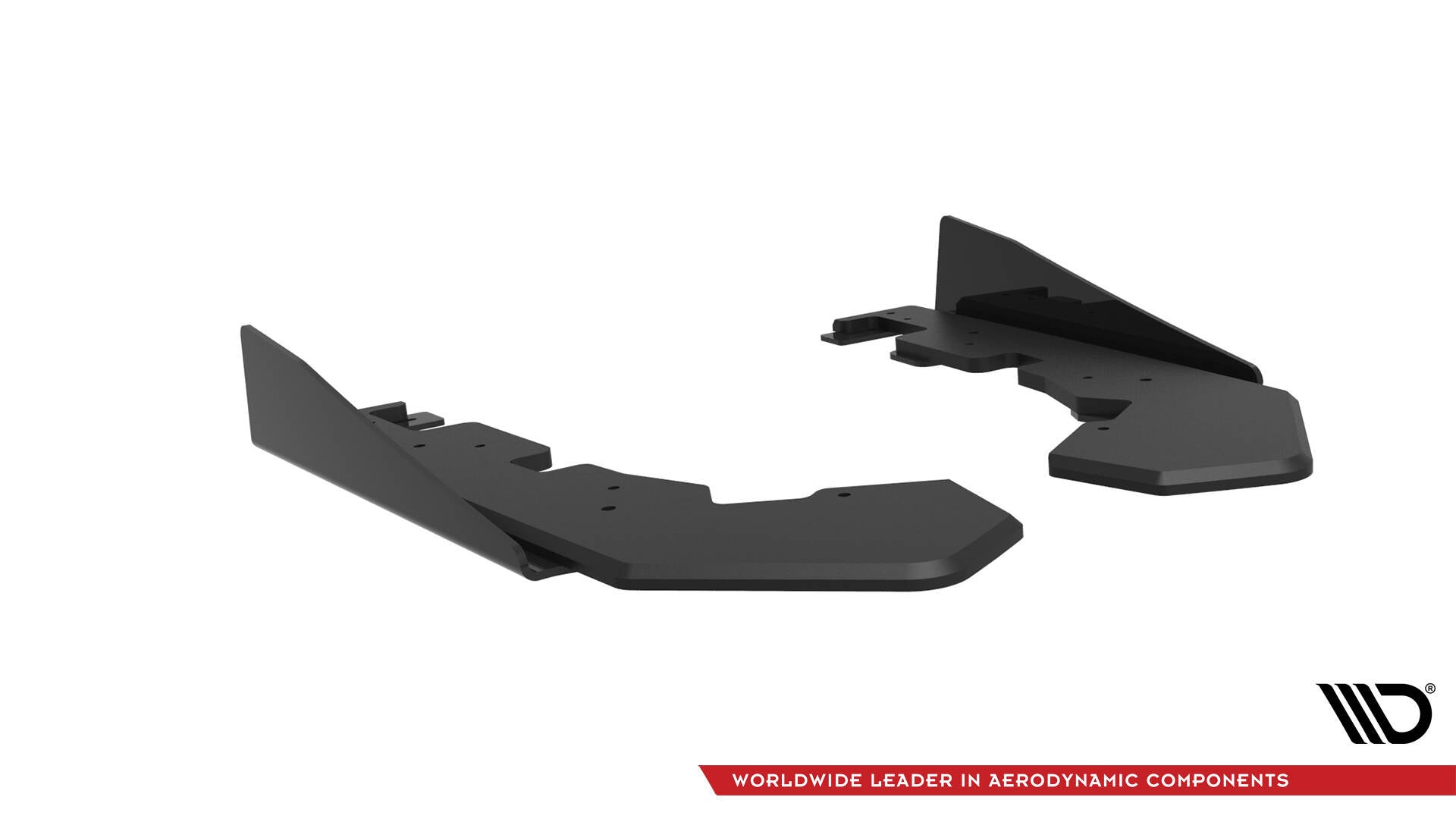 Prelungire splitter bara spate si flapsuri Subaru WRX STI Mk1 2014-2021 v5 - Maxton Design