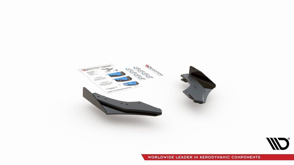 Prelungire splitter bara spate si flapsuri Volkswagen Golf 8 GTI Clubsport 2020- v24 - Maxton Design