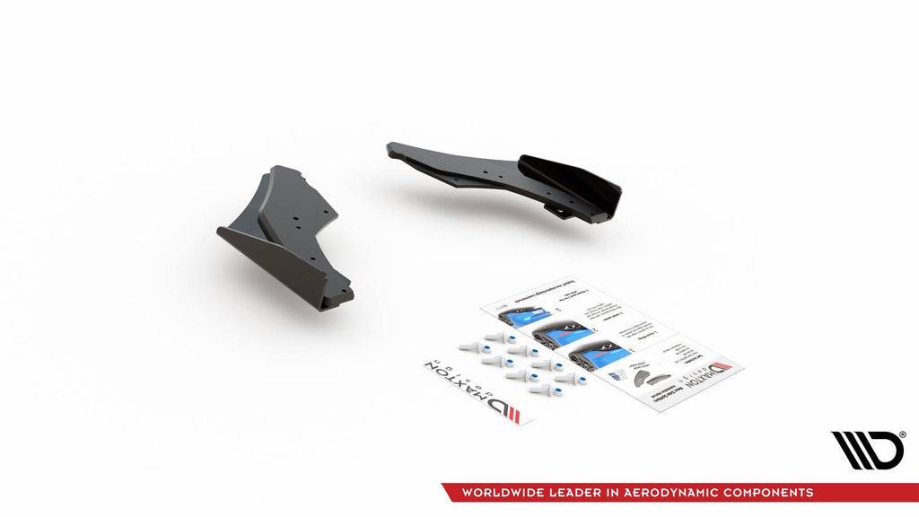 Prelungire splitter bara spate si flapsuri Volkswagen Golf 8 GTI Clubsport 2020- v24 - Maxton Design