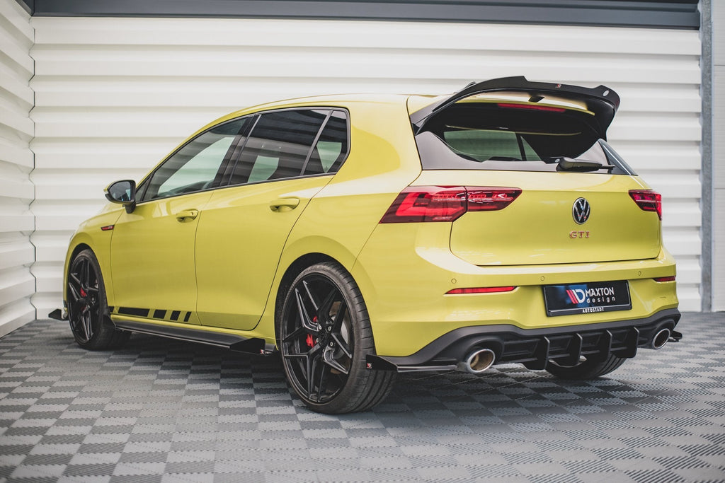 Prelungire splitter bara spate si flapsuri Volkswagen Golf 8 GTI Clubsport 2020- v24 - Maxton Design