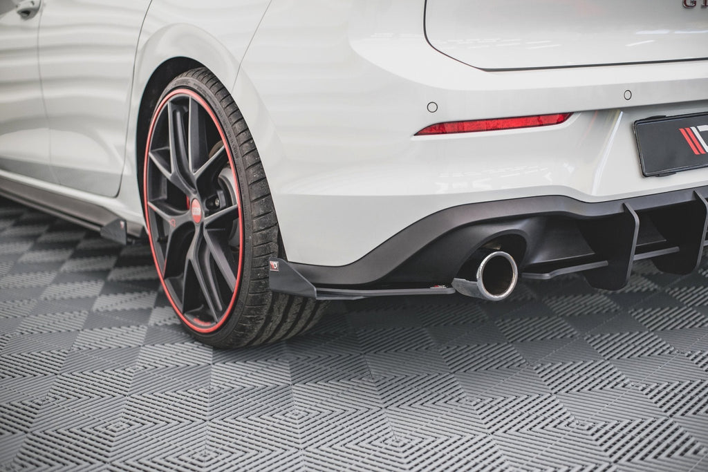 Prelungire splitter bara spate si flapsuri Volkswagen Golf 8 GTI 2020- v17 - Maxton Design